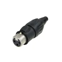 Neutrik NC3FX-TOP кабельный разъем XLR female, для наружного использования, золоченые контакты, IP65