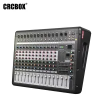 PMX-1200 / Аналоговый активный микшер, 12 каналов, 2 x 700 Вт, USB, процессор эффектов / CRCBOX