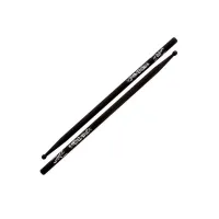 ZILDJIAN ASTBLK TRAVIS BARKER BLACK ARTIST SERIES барабанные палочки с деревянным наконечником, орех, черные