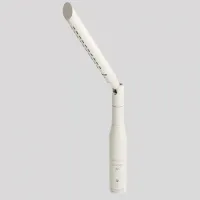 ClockAudio C 801EW-RF - Узкий гиперкардиоидный конденсаторный микрофон на стойке с шарнирным соединением, 3-штырьковый XLR-разъем "папа". RF-защита. Длина 262 мм. Цвет белый