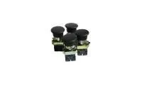 Push-buttons IAdea PBN-004 4 Industrial grade push-buttons set (Black)