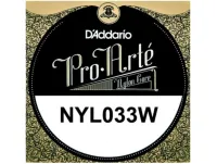 D'ADDARIO NYL033W - Струна одиночная для классической гитары