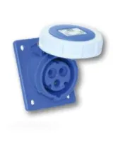 PCE Розетка встр накл 16А/400V/1P+N+E/IP67 4132-9