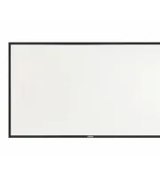 : экран на тонкой раме kauber frame lite velvet cinema 154" 16:9 white ice , область просмотра 340x191 см, размер по раме 345x196 см.