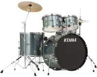 TAMA SG52KH5C-CVS STAGESTAR ударная установка из 5-ти барабанов (цвет - CharcoalSilver) со стойками, стулом, педалью и тарелками
