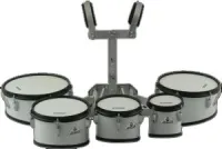 JBQA-05 студенческие маршевые мульти-томы, набор из 6" 8" 10" 12" 13" с наплечным креплением, Pierre Cesar.