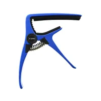 Aroma AC-20 blue Каподастр для акустической гитары, синий