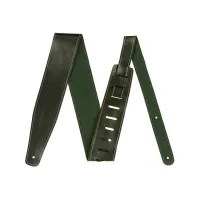 FENDER BROKEN-IN LEATHER STRAP GREEN 2.5' Ремень для гитары кожаный, длина 2.5', цвет зеленый