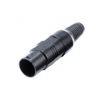 Sommer Cable HI-C6XL-HD- Защитный металлический черный кожух в формате XLR для сетевого разъема RJ45C6-XL