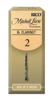 RMLP5BCL200 Mitchell Lurie Premium Трости для кларнета Bb, размер 2.0, 5шт, Rico