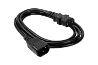 Кабель сетевой Wize [CAC6-C13-C14-3M] 3 м, C13-С14, 6 А, черный, пакет