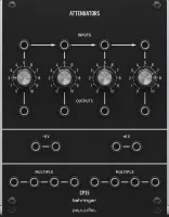 Behringer CP35 ATTENUATORS винтажный аналоговый аттеньюатор, модуль для Eurorack