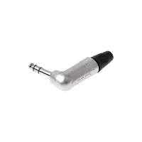 AVCLINK P3RX Разъем Jack 1/4" кабельный, стерео (балансный), угловой, на кабель Ø4-7 мм