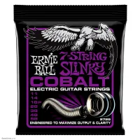 ERNIE BALL 2729 Cobalt Slinky Power 11-58 - Струны для 7 струнной электрогитары