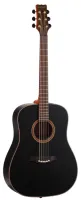 MARTINEZ SW - 12 / BKM «Вестерн» , верхняя дека - ель , низ и обечайка - махогон , накладка - палисандр, цвет черный