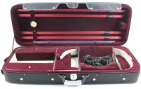 Viola case Artemis DVAC-2 - Rectangular plywood viola hard case with nylon fabric exterior