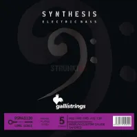 (045-130) GALLI STRINGS BSN45130 - струны для 5-ти струнной бас-гитары, серия synthesis, medium custom