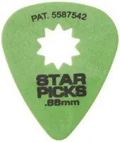 30024 Star Pick Медиаторы 12шт, толщина 0.88мм, Everly