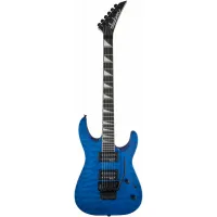 JACKSON JS Series Dinky Arch Top JS32Q Transparent Blue - Электрогитара