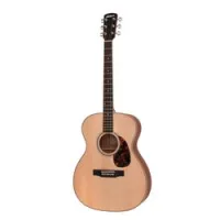 Larrivee om-03 mahogany  акустическая гитара с кейсом, orchestra model