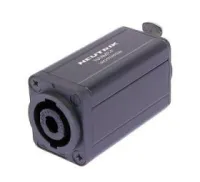 Neutrik NA4MP-F адаптер-переходник, XLR 3 Female «мама» -> 4-контактный Speakon «папа» NL4MP