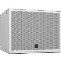TURBOSOUND NuQ115B-AN-WH - активный сабвуфер прямого излучения, 15', усилитель 3000Вт с DSP KLARK TE
