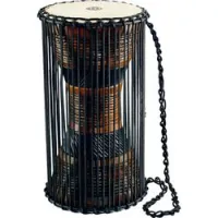 Meinl atd-l  говорящий барабан 8" деревянный african talking drum, большой