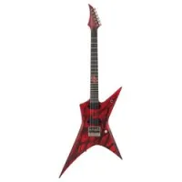 Solar guitars x1.6 canibalismo+  электрогитара с кейсом, нн, клён/ эбони, болотный ясень