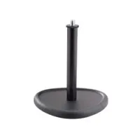 K&M 23230-300-55  настольная микрофонная стойка с треугольным основанием, чёрная