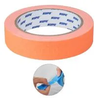 CS-2415OG CLOTH SPIKE TAPE ORANGE 24MM x 15YARDS (14M), скотч тканевый, цвет оранжевый, KUPO -