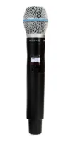 Shure qlxd2/b87a ручной передатчик shure серии qlxd с капсюлем микрофона beta87a, p51 710 - 782 мгц
