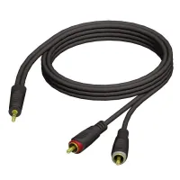 Adam Hall REF 711 10  аудиокабель 3,5 Jack stereo-2 x RCA(M), 10м
