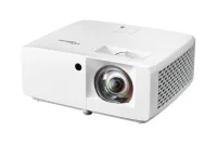 Лазерный проектор Optoma [ZH350ST] DLP; FullHD (1920*1080); 3500 lm; 300000:1; 0,496:1; 2xHDMI; 1xAudio 3.5m; USB-A power 1.5A;RS232; RJ45; 15W; 32dB; 3 кг; белый (E9PD7KK31EZ3)