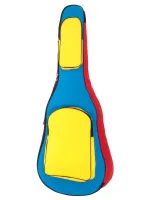 MZ-ChG-12-3red/blue/yel Чехол для гитары дредноут, MEZZO