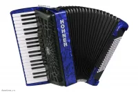 HOHNER Bravo III 96 dark blue - Аккордеон 7/8