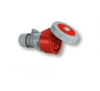 PCE Розетка кабельная 32А/400V/6P+E/IP67, никелированные контакты 2272-6v