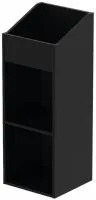 Glorious record rack 330 black  стойка для виниловых пластинок, вместимость до 330 шт. , цвет чёрный