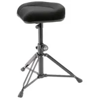 K&M 14056-000-55  стул для барабанщика nick, мотоседло, ткань, черный