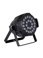 LED PAR 24-18 RGBAW+UV
    Прожектор LED PAR 24-18 RGBAW+UV
Светодиодный прожектор типа PAR. Источник света 24 (6 в 1: RGBAW+UV) светодиода по 18Вт каждый. Угол раскрытия луча 25 градусов. Управление по DMX: 6 и 10 каналов, звуковая активация, встроенные