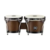 MEINL HTB100WB-M HEADLINER® SERIES HB100 WOOD BONGO 6 3/4' и 8' деревянные бонго, цвет Walnut Brown.