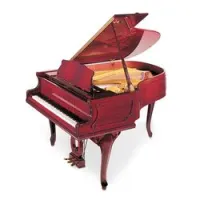 Петроф|Petrof p 173 breeze chippendale (3281)  рояль, длина 173, красное дерево, полированное, золотая фурн