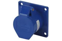 PCE Розетка настенная 16А/24-42V/2P/IP44, никелированные контакты 182-4v