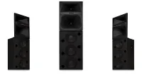 SC-434 /    Высокомощная tri / quad-amp 4-полосная система 3x15", компоненты: LF-4315 и MHV-1090 / QSC