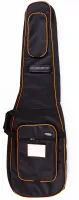 FORCE DLX-B OR - Чехол для бас гитары,цвет чёрный с оранжевым кантом.
