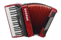 A1693 BRAVO III 60 Red Аккордеон, красный, Hohner