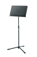 Konig&Meyer 11923-000-55 пюпитр оркестровый, сталь, черный, вес 3,6 кг, размеры перфорированного планшета 500 x 320 мм, регулируемая высота  678/1250 мм, Германия