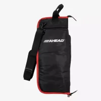 Ahead SB4 сумка для барабанных палочек AHEAD DELUXE (черный с красной отделкой, красная внутренняя часть, плюшевая бархатная внутренняя часть)