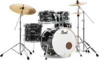 PEARL EXX-705NBR/C778 (EXX705NP/CA778, EXX705NP/CB778, HWP-834, SBR5003PE) - ударная уставновка Export серии, состоит из 5 барабанов, набора стоек и тарелок. (2016B/1007T/1208T/1414F/1455S). Цвет: Graphite Silver Twist