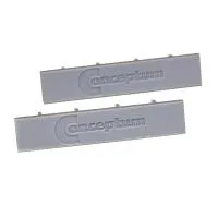 FORMING FUNCTION 1009000102- Торцевые заглушки для профиля серии Conceptum M-Profile, серые