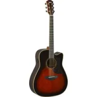 Yamaha A3R TBS ARE  электроакустическая гитара, задняя дека массив палисандра, цвет TBS